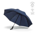 Ombrello pieghevole reversibile automatico in plastica riciclata ø101,5 color blu mare