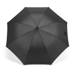 Ombrello da golf antivento con apertura automatica ø146 color nero vista frontale