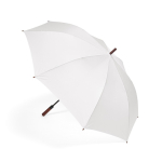 Ombrello da golf antivento con apertura automatica ø146 color bianco vista posteriore