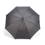 Ombrello da golf antivento con apertura automatica ø146 color grigio scuro vista frontale
