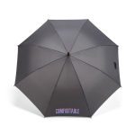 Ombrello da golf antivento con apertura automatica ø146 color grigio scuro