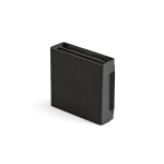 Caricatore wireless ecologico a fascia con 3 livelli di potenza color nero