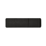 Caricatore wireless ecologico a fascia con 3 livelli di potenza color nero terza vista