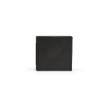 Caricatore wireless ecologico a fascia con 3 livelli di potenza color nero vista posteriore