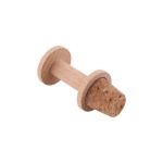 Tappo in sughero e legno con anelli identificativi colorati in silicone vista dettaglio 2