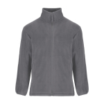 Pile da uomo con collo alto in poliestere 300 g/m² Roly color grigio topo