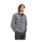 Pile da uomo con collo alto in poliestere 300 g/m² Roly color grigio topo