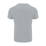 T-shirt tecnica da uomo in 100% poliestere da 135 g/m² Roly color grigio seconda vista posteriore