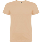 Maglietta a maniche corte da uomo in 100% cotone 155 g/m² Roly Beagle color beige