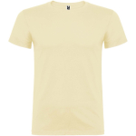 T-shirt in cotone 100% a maglia per bambini 155 g/m² Roly color giallo pastello