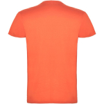 T-shirt in cotone 100% a maglia per bambini 155 g/m² Roly color arancione pastello seconda vista posteriore