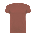 T-shirt in cotone 100% a maglia per bambini 155 g/m² Roly color mogano