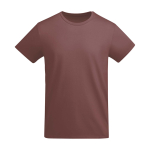 T-shirt da uomo in cotone organico certificato da 175 g/m² Roly color tortora
