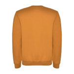 Felpa classica unisex in cotone e poliestere da 280 g/m² Roly color giallo scuro seconda vista posteriore