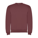 Felpa classica unisex in cotone e poliestere da 280 g/m² Roly color rosso jeansato