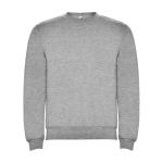 Felpa classica da bambino in cotone e poliestere da 280 g/m² Roly color grigio chiaro jensato