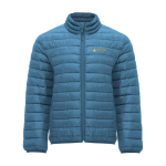 Giubbino imbottito da uomo in 100% poliestere 290 g/m² Roly color azzurro