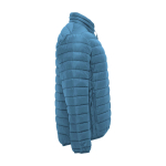 Giubbino imbottito da uomo in 100% poliestere 290 g/m² Roly color azzurro seconda vista con laterale