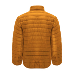 Giubbino imbottito da uomo in 100% poliestere 290 g/m² Roly color giallo scuro seconda vista posteriore