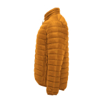 Giubbino imbottito da uomo in 100% poliestere 290 g/m² Roly color giallo scuro vista laterale