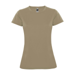 T-shirt sportiva da donna in piqué di poliestere da 150 g/m² Roly color tortora