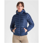 Giubbino imbottito antivento da donna in poliestere 290 g/m² Roly color tortora immagine stile di vita