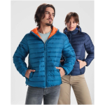 Giubbino imbottito antivento da donna in poliestere 290 g/m² Roly color tortora immagine stile di vita 2