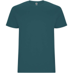 T-shirt da uomo con girocollo in 100% cotone da 190 g/m² Roly color blu scuro