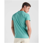 T-shirt da uomo con girocollo in 100% cotone da 190 g/m² Roly color blu scuro immagine stile di vita 2