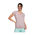 T-shirt da donna in 100% cotone single jersey da 155 g/m² Roly color acquamarina immagine stile di vita