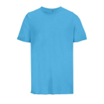Maglietta unisex in 100% cotone organico da 175 g/m² SOL'S Legend color azzurro ciano