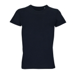 Maglietta unisex in cotone 150 g/m² con girocollo SOL'S Crusader color nero terza vista