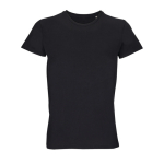 Maglietta unisex in cotone 150 g/m² con girocollo SOL'S Crusader color nero terza vista