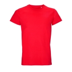 Maglietta unisex in cotone 150 g/m² con girocollo SOL'S Crusader color rosso