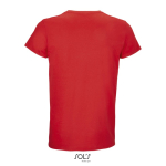 Maglietta unisex in cotone 150 g/m² con girocollo SOL'S Crusader color rosso vista posteriore