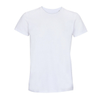 Maglietta unisex in cotone 150 g/m² con girocollo SOL'S Crusader color bianco nona vista
