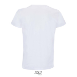 Maglietta unisex in cotone 150 g/m² con girocollo SOL'S Crusader color bianco vista posteriore