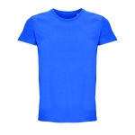 Maglietta unisex in cotone 150 g/m² con girocollo SOL'S Crusader color blu reale terza vista
