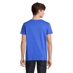Maglietta unisex in cotone 150 g/m² con girocollo SOL'S Crusader color blu reale seconda vista fotografia