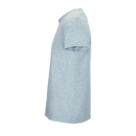 Maglietta unisex in cotone 150 g/m² con girocollo SOL'S Crusader color grigio jeansato vista laterale