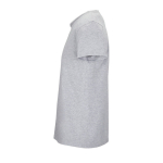 Maglietta unisex in cotone 150 g/m² con girocollo SOL'S Crusader color grigio jeansato vista laterale