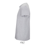Maglietta unisex in cotone 150 g/m² con girocollo SOL'S Crusader color grigio jeansato vista laterale