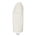 Maglietta unisex in cotone 150 g/m² con girocollo SOL'S Crusader color naturale vista laterale