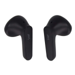 Auricolari wireless ergonomici in custodia personalizzabile color nero settima vista
