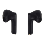 Auricolari wireless ergonomici in custodia personalizzabile color nero ottava vista