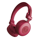 Cuffie wireless pieghevoli hands-free della Fresh 'n Rebel Code Core color rosso
