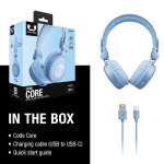 Cuffie wireless pieghevoli hands-free della Fresh 'n Rebel Code Core settima vista