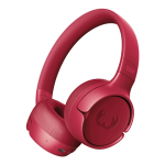 Cuffie wireless on-ear con assistente vocale della Fresh 'n Rebel color rosso