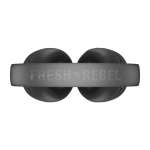 Cuffie wireless on-ear con assistente vocale della Fresh 'n Rebel color titanio quinta vista