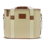 Borsa frigo con manici e tracolla della Orrefors Hunting da 27 litri color beige seconda vista